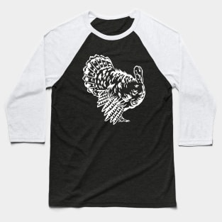 Thanksgiving Turkey Baseball T-Shirt